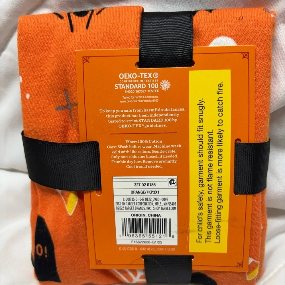 Hyde &Eek Toddler Unisex 12 Month 2-Pc Halloween Pajama Set NWT